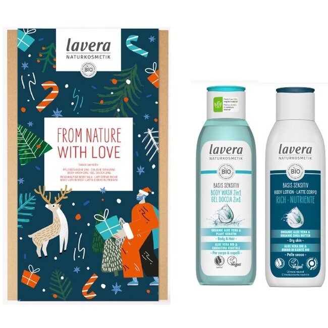 Set de regalo Lavera Basis sensitiv from nature with love 1 unidad