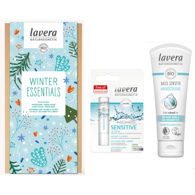 Lavera Basis Sensitiv Winter Essentials Gift Set, 1 Piece