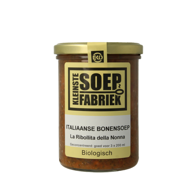 Italiaanse bonensoep bio 400 Milliliter