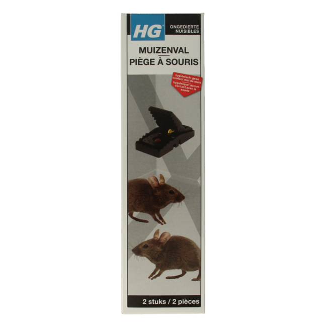 HG HG X trampa para ratones 2 unidades