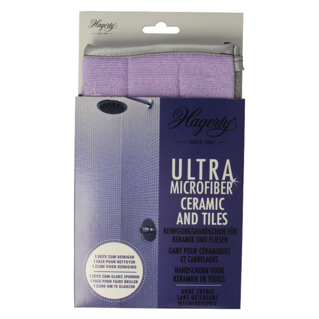 Gants en microfibre Hagerty pour céramique et carrelage, 1 pièce