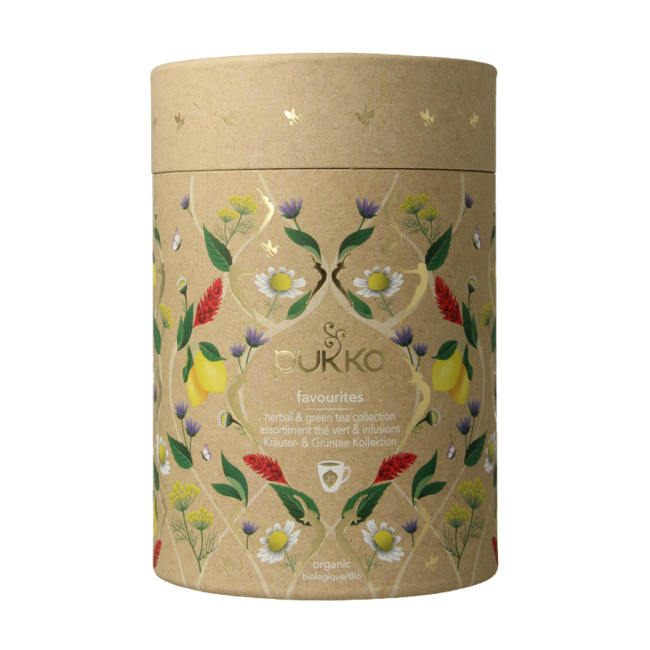 Organic herbal & green tea collection, 30 bags