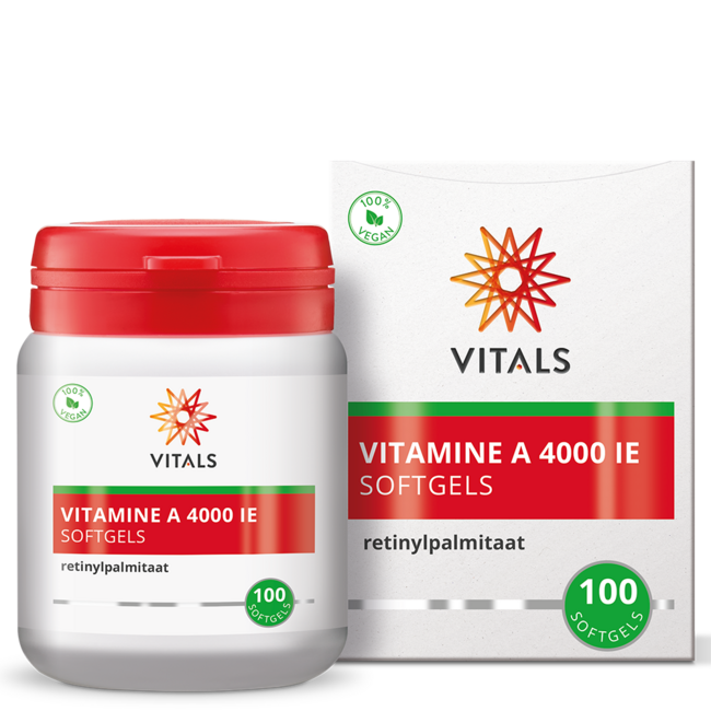 Vitamina A 4000 UI 100 Softgel