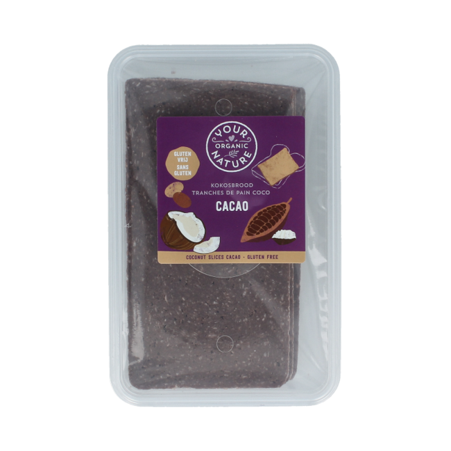 Pane di cocco cacao bio 225 Grammi