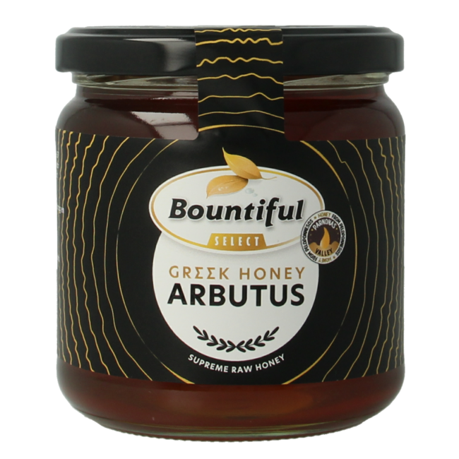 Miel d'arbousier grec cru Bountiful Select 500 g