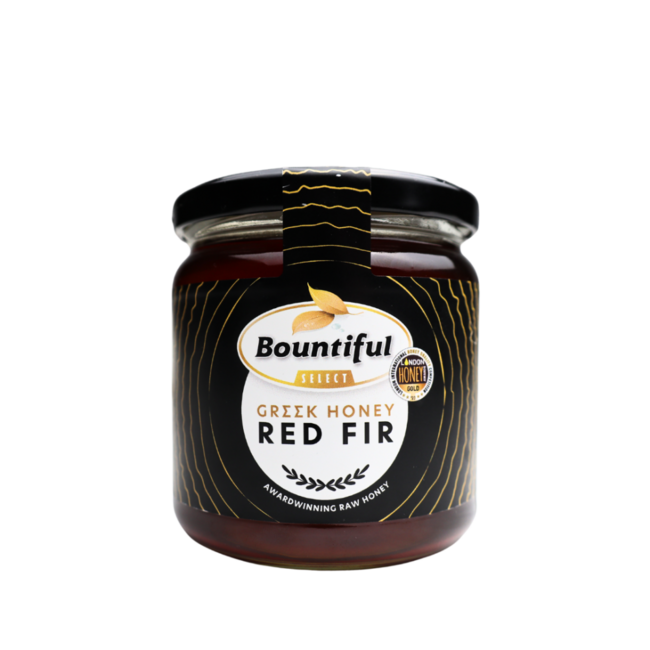 Bountiful Select Miel de sapin rouge grec brut 500 g