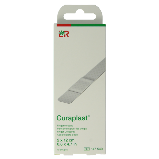 Curaplast Sensitive finger plaster 2x12cm 10 pieces