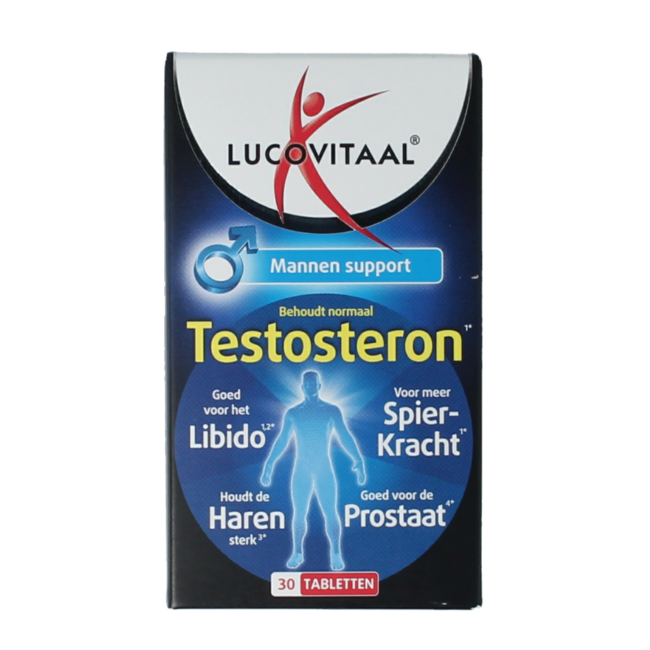 Lucovitaal Testosteron Apoyo para hombres 30 comprimidos