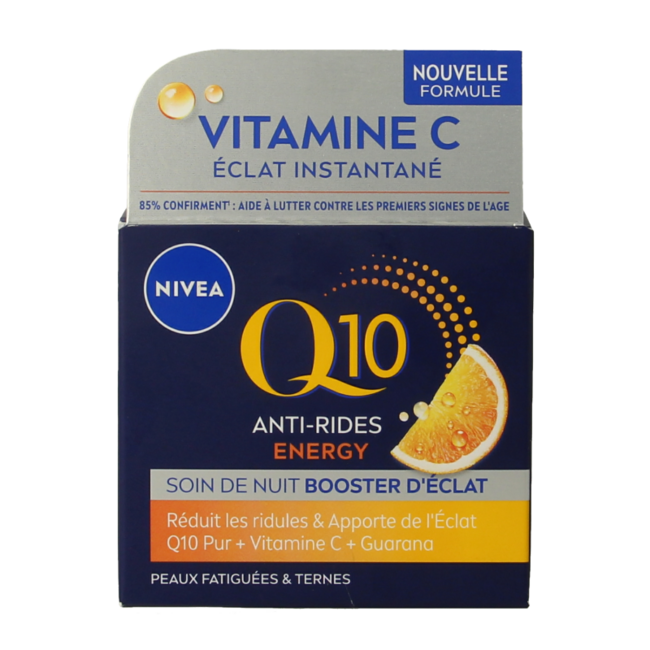 Nivea Q10 Energy Crema Notte Antirughe 50 Millilitri