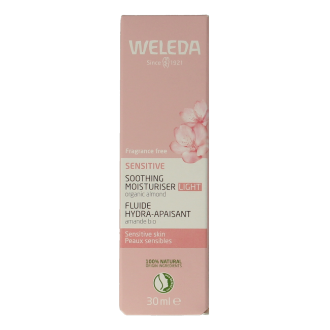 Crema facial hidratante ligera para piel sensible 30 ml