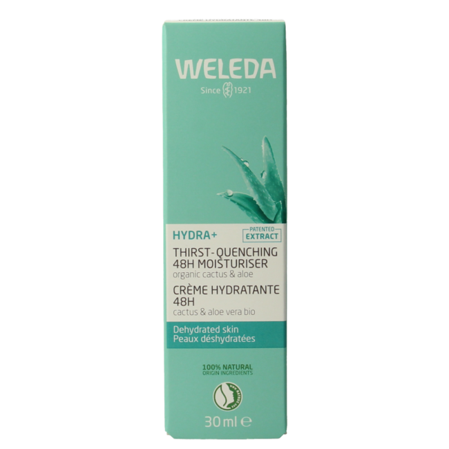 Hydra+ 48h gezichtscreme hydraterende 30 Milliliter