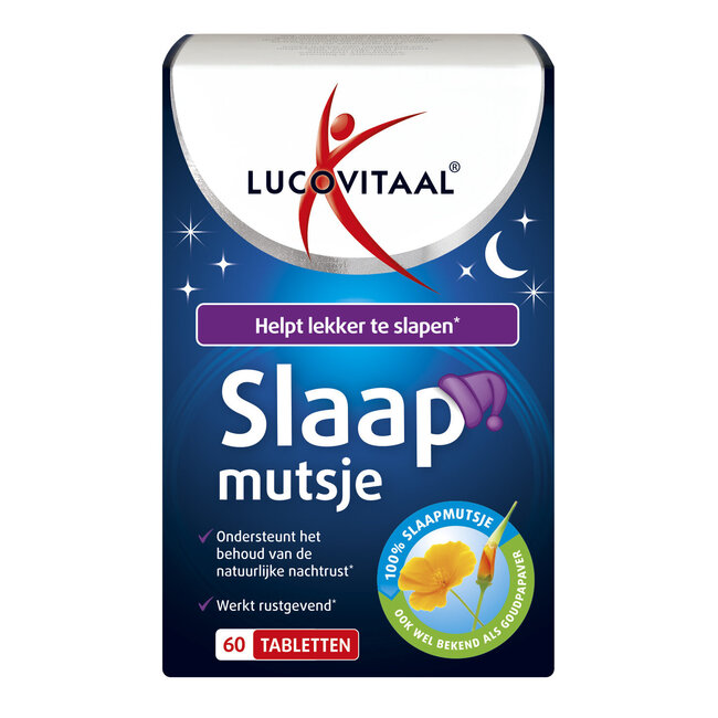 Lucovitaal Slaapmutsje 60 Compresse