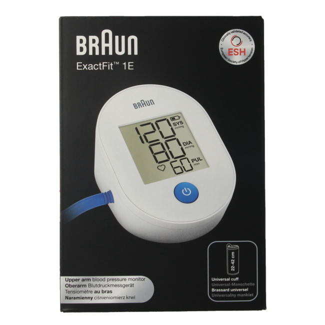 Exactfit 1E Upper Arm Blood Pressure Monitor 1 Piece