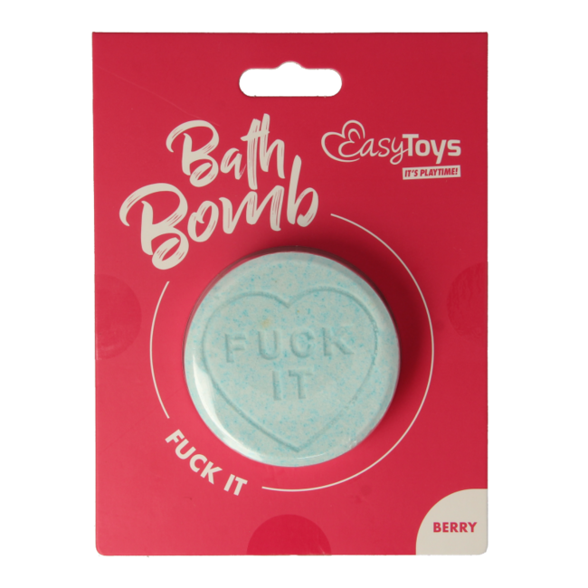 EasyToys Musująca kula do kąpieli „fuck it”, 1 sztuka