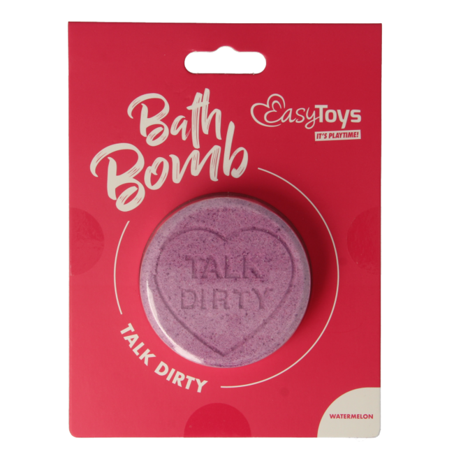 EasyToys Bomba da Bagno Effervescente 'Talk Dirty' 1 Pezzo