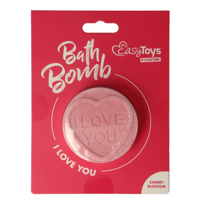 EasyToys Bomba da Bagno Effervescente "I love you" 1 Pezzo