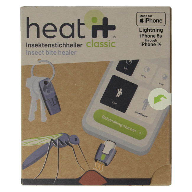 Heat-it Aliviador de picaduras de insectos Lightning 1 unidad