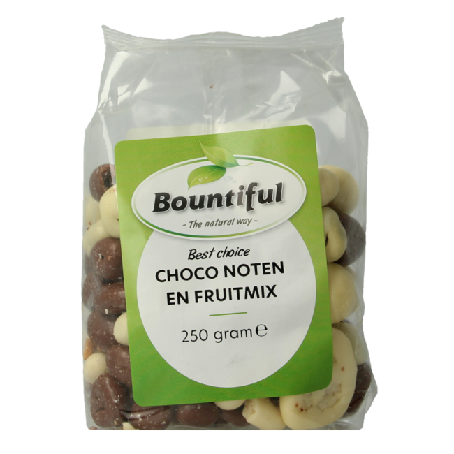 Bountiful Choco mix di frutta e noci 250 Grammi