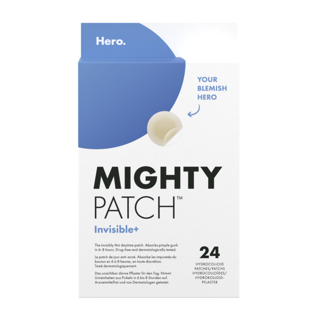 Hero Mighty Patch Invisible, 24 Stück