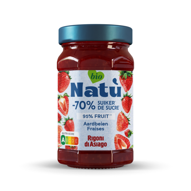 Natu Confiture de fraises bio 240 g