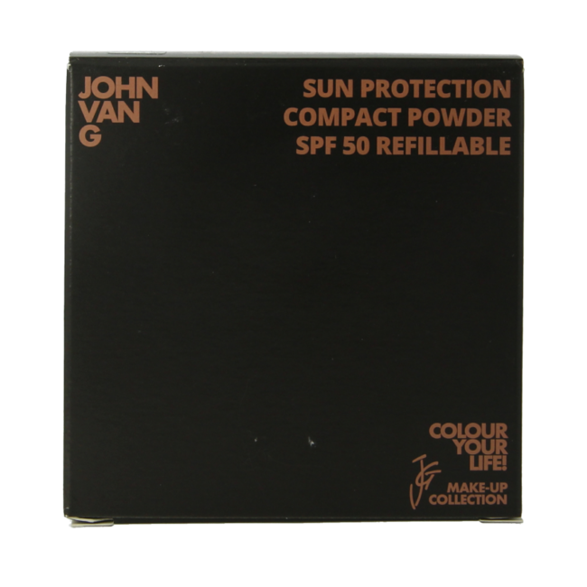 John van G Sun protection compact powder SPF50 refill 45 1 Stuks