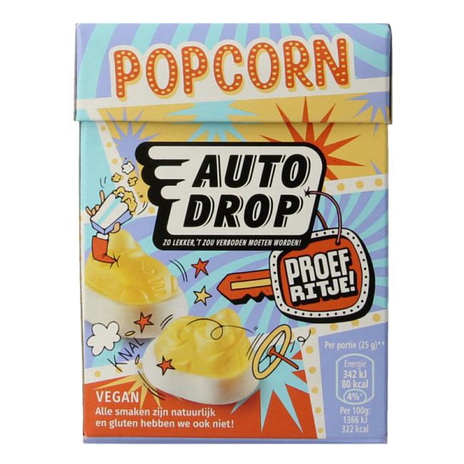 Autodrop Probefahrt Popcorn 220 Gramm
