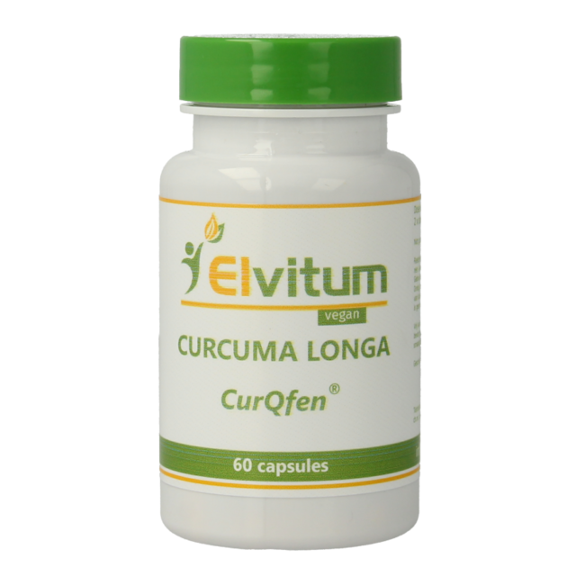Elvitum Curcuma longa curqfen 60 Kapsułek