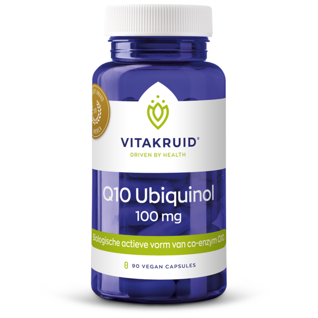 Co-Enzym Q10 Ubiquinol aktive Form Kaneka 100 mg 90 Vegetarische Kapseln