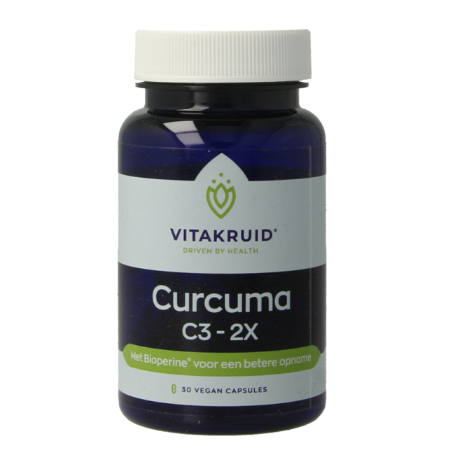 Vitakruid Curcuma C3-2X (95% curcuminoidi) con Bioperine 30 capsule vegetali