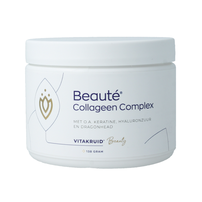 Complesso di Collagene, Cheratina e Acido Ialuronico Vitakruid Beauté 138 Grammi