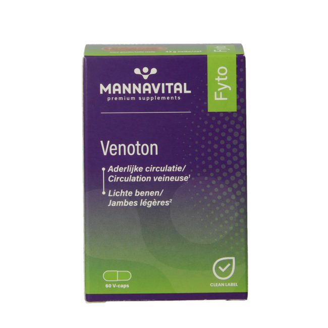Mannavital Venoton 60 gélules végétales