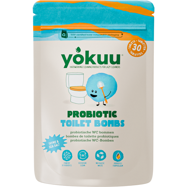 Yokuu Bombes WC thym et sel de mer 30 tablettes