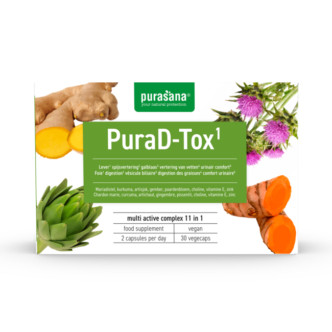 Purasana Purad-tox 30 kapsułek wegetariańskich