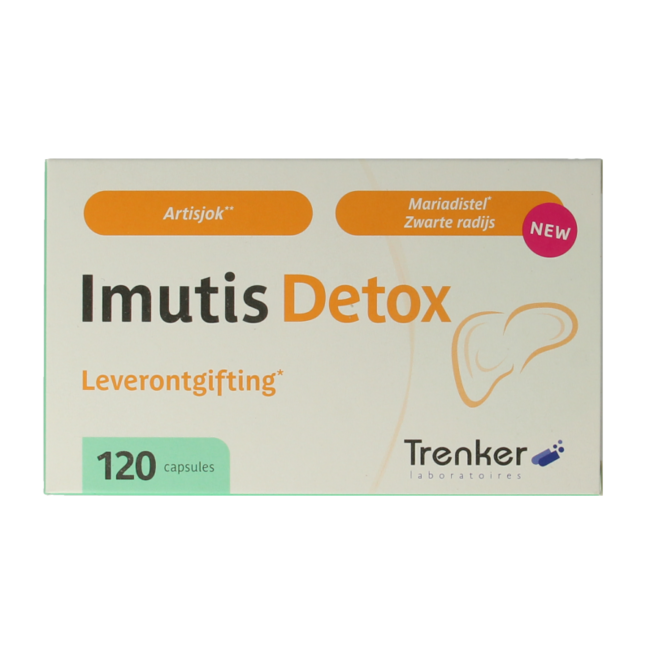 Trenker Imutis Detox 120 cápsulas