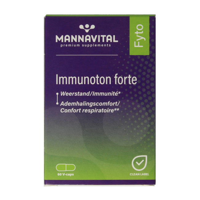 Mannavital Immunoton forte 60 capsule vegetali