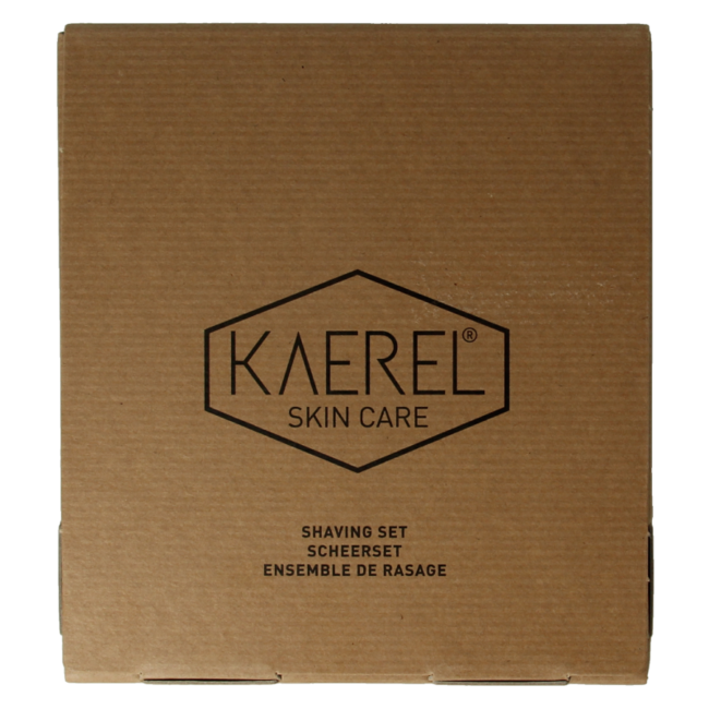 Set da barba Kaerel Skin care: crema da barba e dopobarba 1 Set