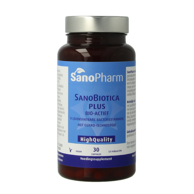 SanoPharm Sanobiotica plus 30 Cápsulas