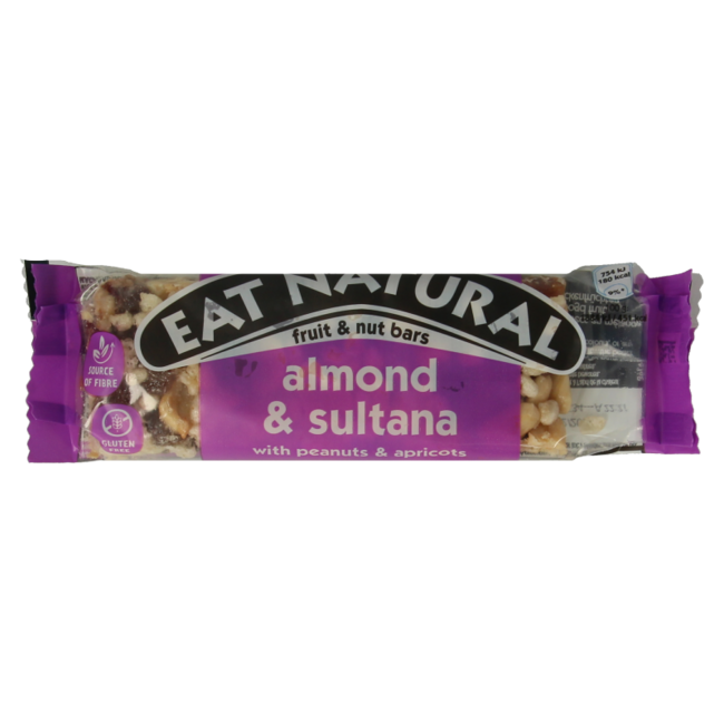 Eat Natural Mandel & Sultaninen mit Erdnuss und Aprikose 40 Gramm