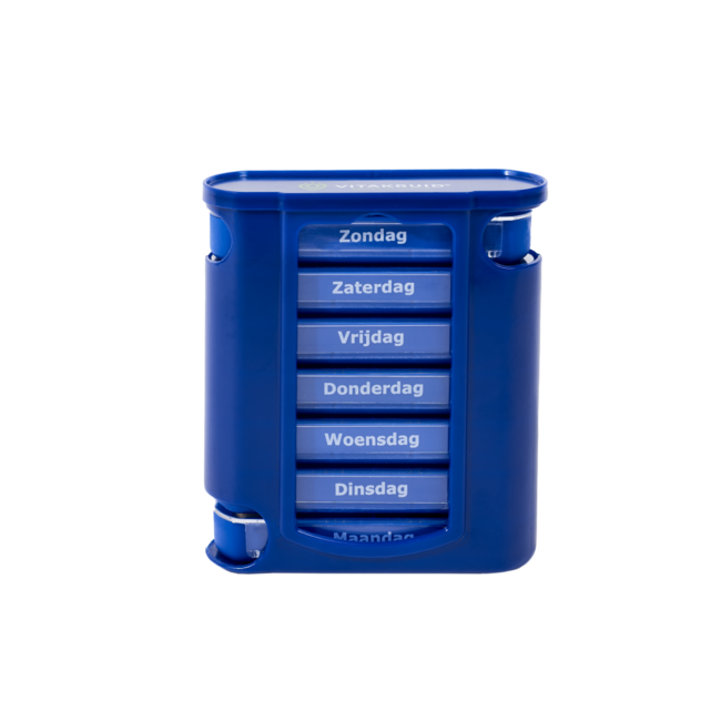 Pillendoosje 7 dagen 4 vakken 1 Stuks