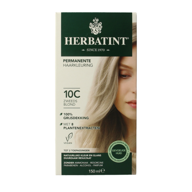Herbatint 10C Szwedzki blond 150 Mililitrów