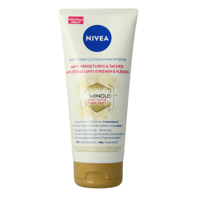 Nivea Nivea luminous630 anti striae lichaamsverzorging 200 Milliliter