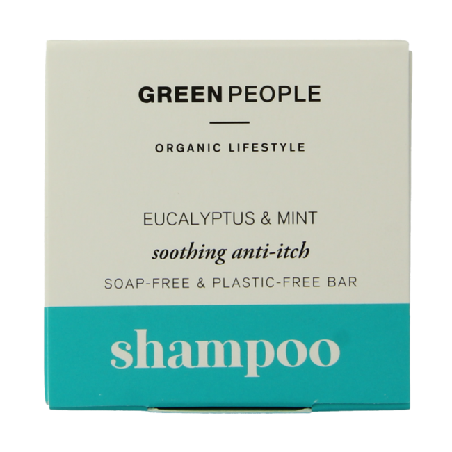 Green People Shampoing solide eucalyptus et menthe 50 g