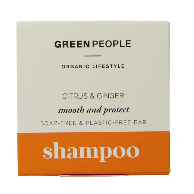 Green People Shampoo solido agrumi e zenzero 50 Grammi