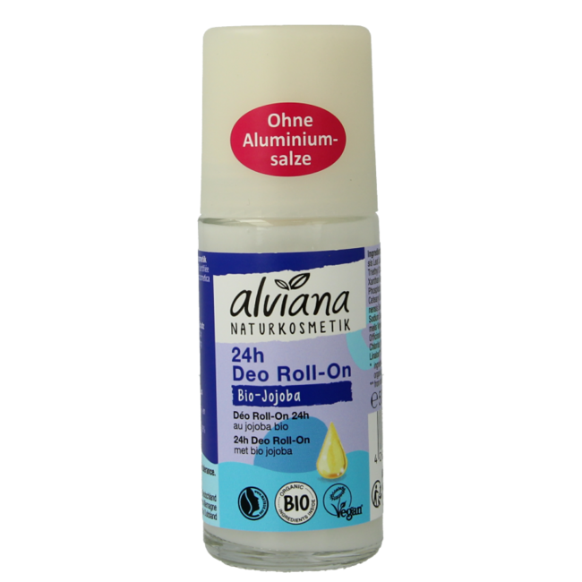 Alviana Deo roll-on organic jojoba 50 Milliliter