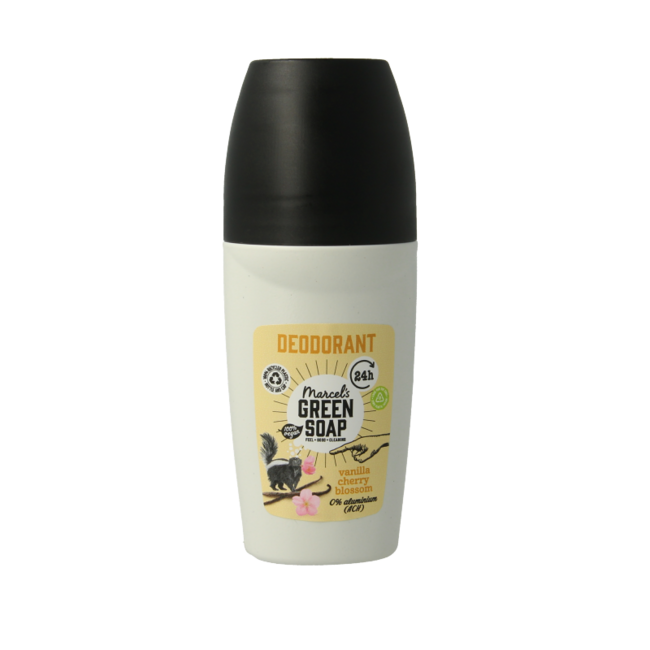 Marcel's Green Soap Roll-on Deodorant Vanilla & Cherry Blossom 50ml