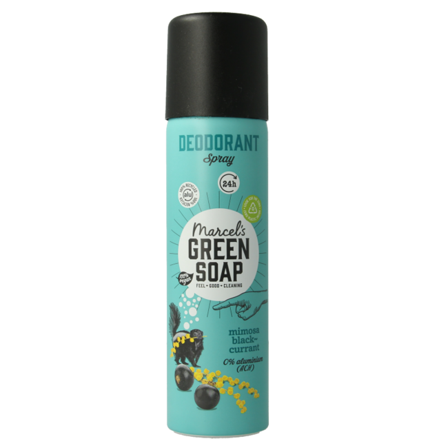 Marcel's Green Soap Deospray mimosa ribes nero 150 Millilitri