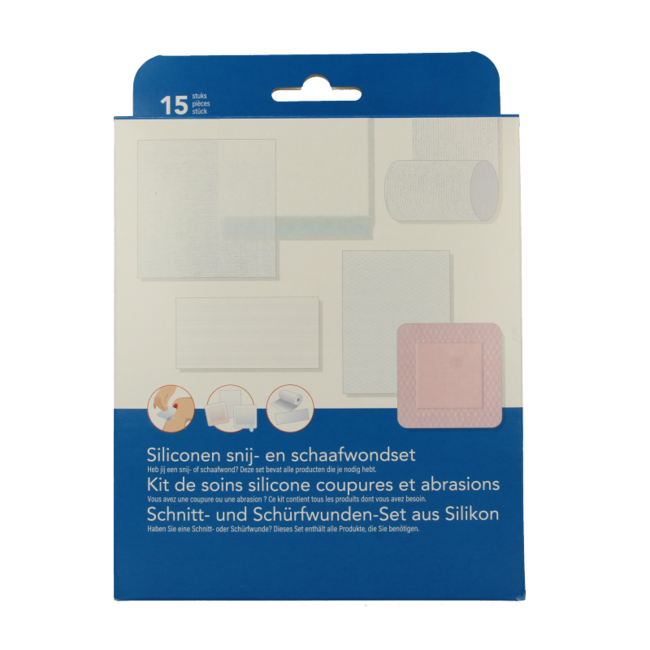 Kit in Silicone Heka per Tagli e Abrasioni, 1 Pezzo