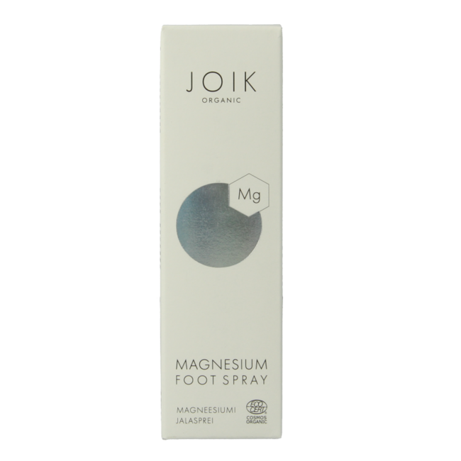 Organiczny spray do stóp z magnezem Joik Organics 50 mililitrów