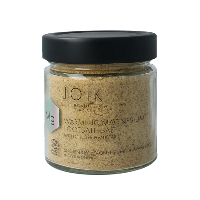 Joik Organics Sel de bain de pieds chauffant biologique 200 g