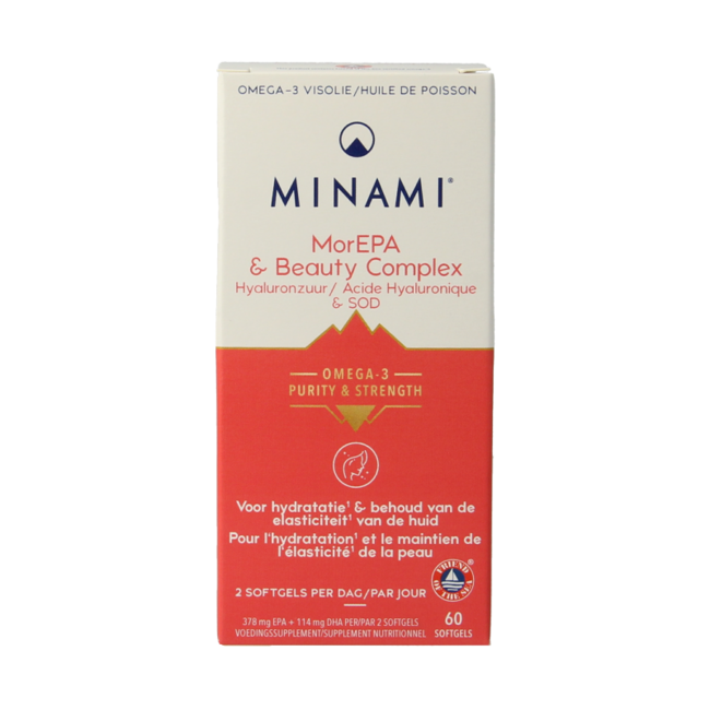 Minami MoreEPA & beauty complex 60 Cápsulas Blandas